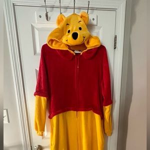 Adult Onesie Winnie the Pooh Costume